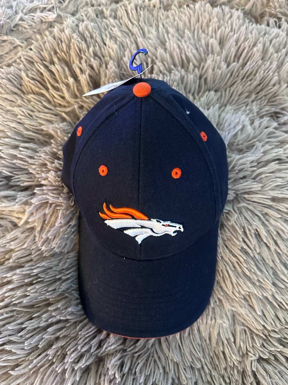 New Official NFL Denver Broncos Kids Cap